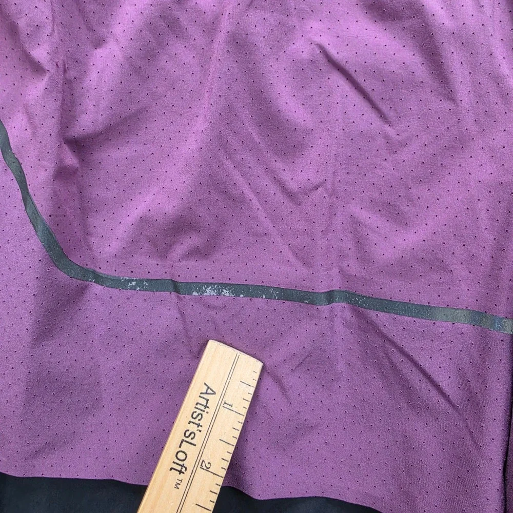 Lululemon Surge Line Running Shorts Mens Medium Purple 6